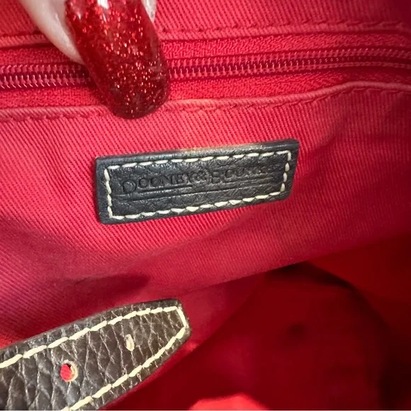 Dooney & Bourke Madras Plaid 
Ladybug Satchel - Picture 9 of 15